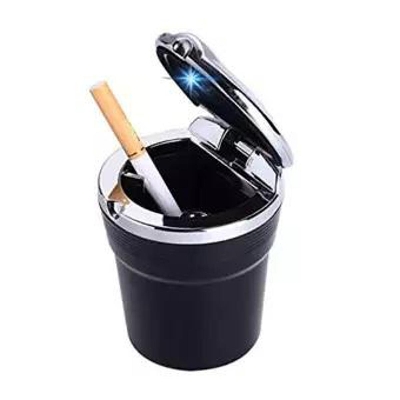 Picture of Car Cigarette ashtray with LED lamp - Black
