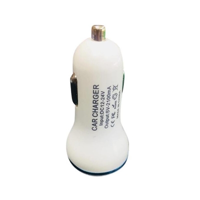 Picture of CY Car Mobile Charger - White