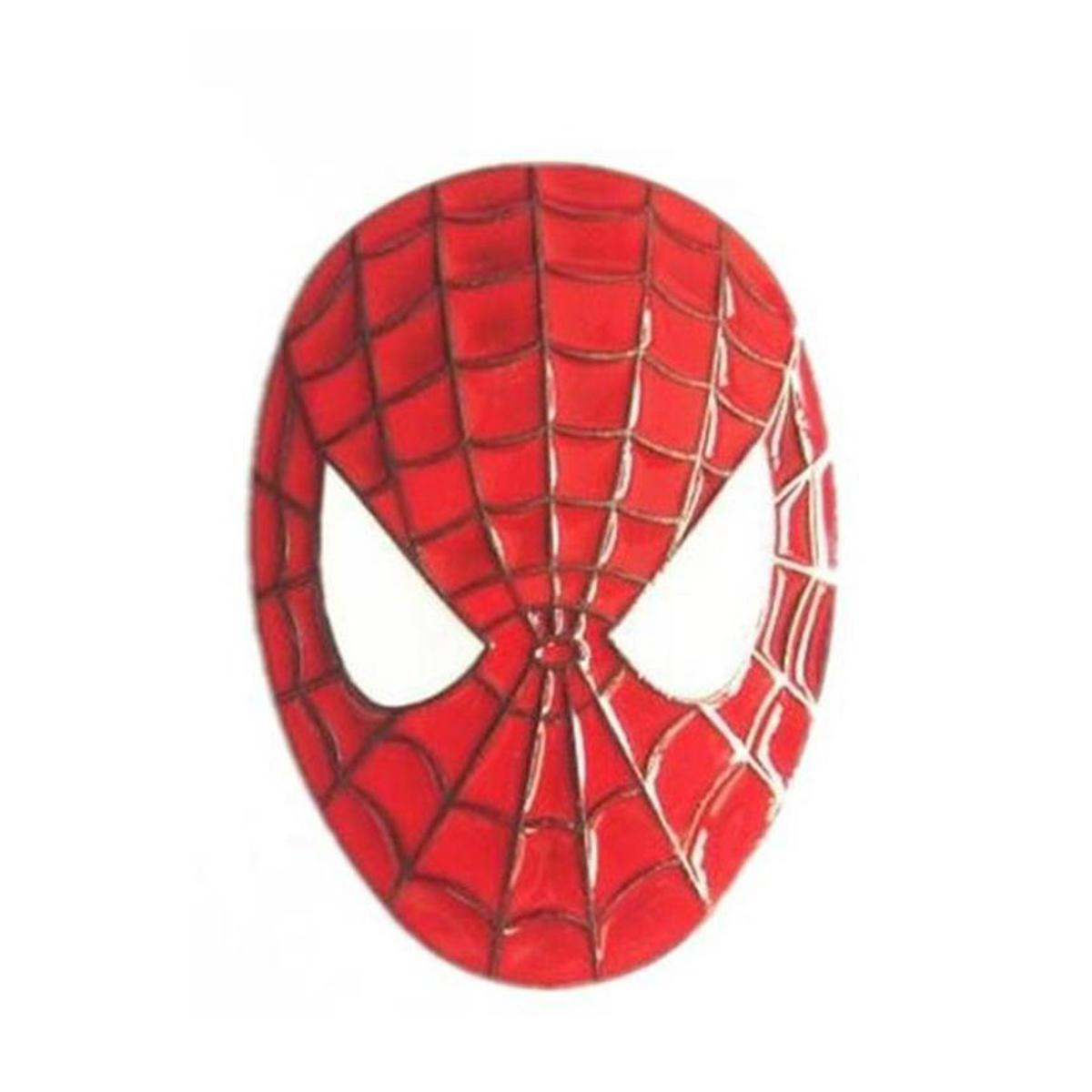 Picture of Spiderman Metal 3D Sticker - Red and White