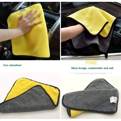 Picture of Microfiber Car Cleaning Towel 40*40/cm Car Wash Microfiber Towel Super Absorbent - (premium quality)