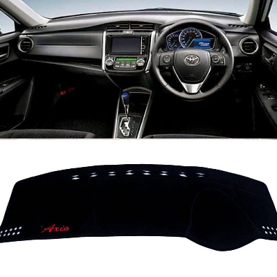 Picture of Toyota Corolla Axio 2007 2008 2009 2010 2011 2012 2013 Car Styling Covers Dashmat Dash  Dashboard Cover cloth
