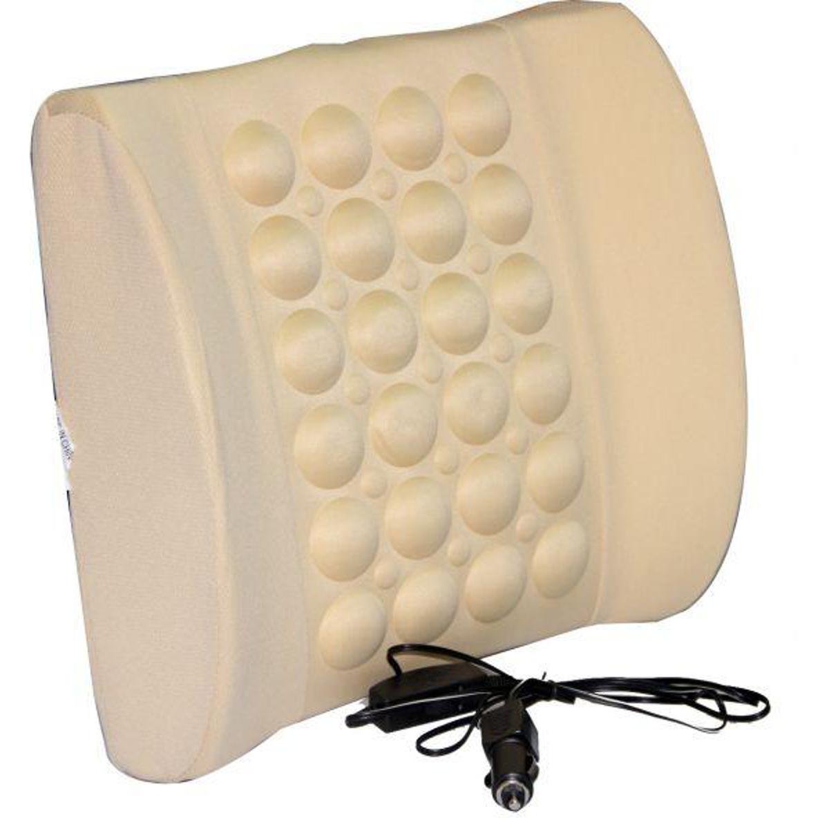 Picture of Car Back Support Electrical Massage Cushion Pillow -  12V
