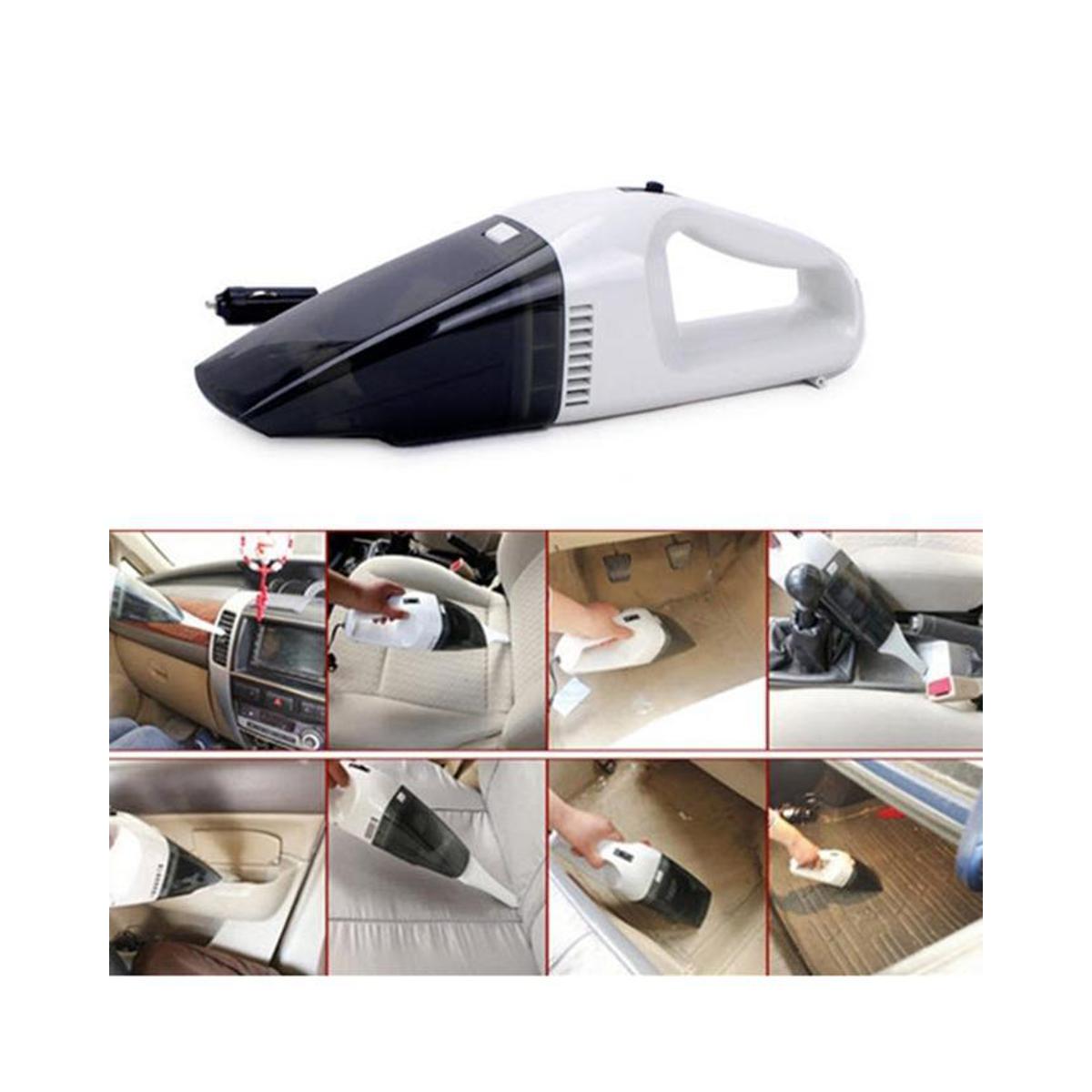 Picture of Super Suction Car Vacuum Cleaner - White and Black