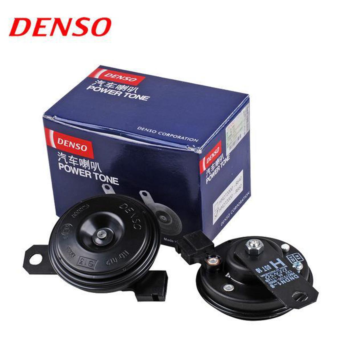 Picture of DENSO Car Disk Air Horn Waterproof Universal Original 12V loud - indonesia (single insert) car/ Bike