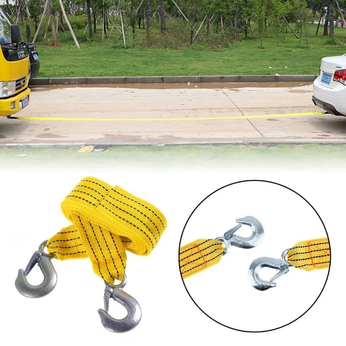 Picture of High quality 4M Heavy Duty 5 Ton Car Tow Cable Towing Pull Rope