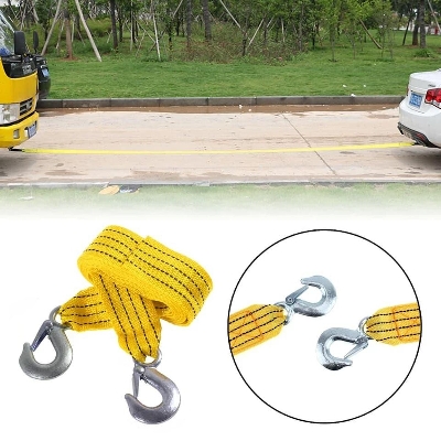 Picture of High quality 4M Heavy Duty 5 Ton Car Tow Cable Towing Pull Rope