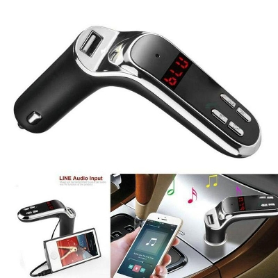 Picture of Car S7 LCD Wireless Bluetooth FM Transmitter Radio MP3 Player TF USB Car Kit Charger