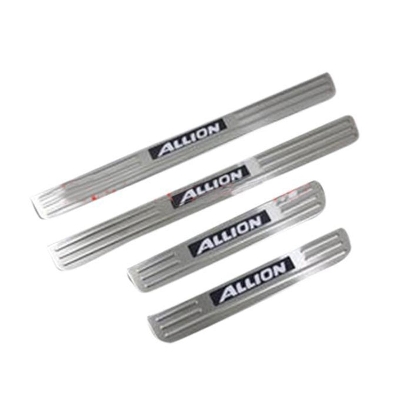 Picture of Stainless Steel LED Lighted Door Sills Blue - Allion