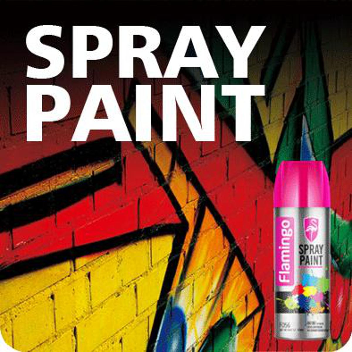 Picture of Flamingo Spray Paint - 450ml (Black)