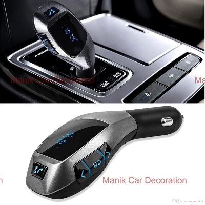 Picture of X5 Car Bluetooth Kit Wireless Fm Transmitter Radio Adapter FM Modulator Handsfree Music Mp3 USB Player Audio For Smartphone