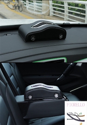 Picture of Unique creative car shape leather tissue box- Black