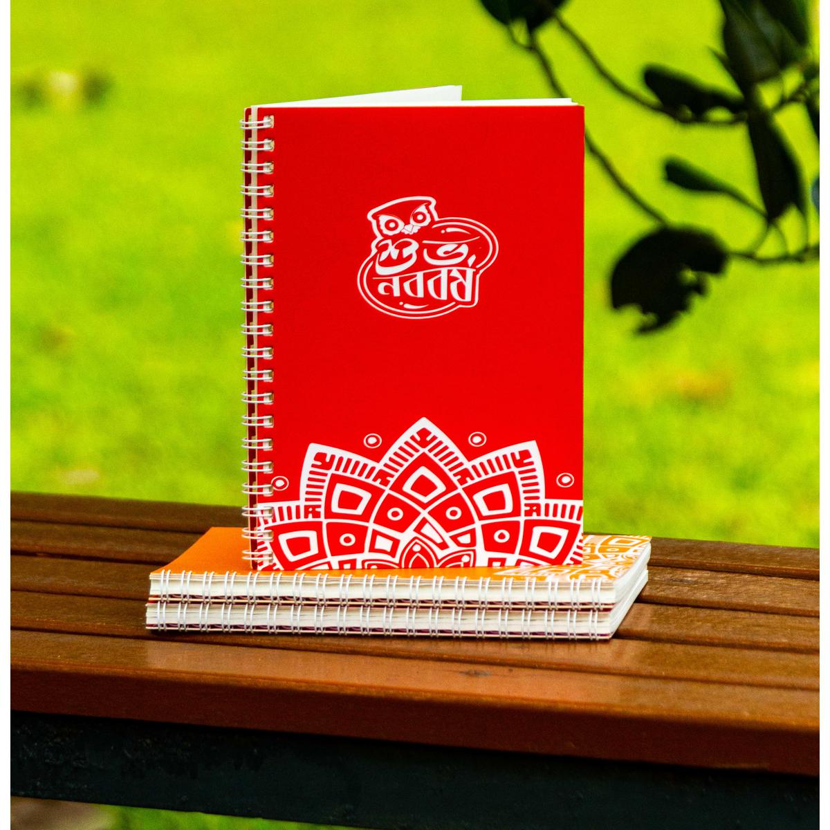 Picture of Shuvo Noboborsho Red Colour Spiral Notebook (SN201903201)