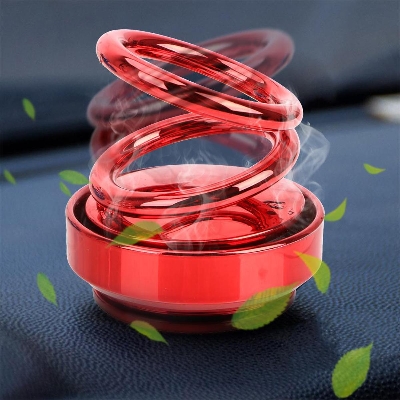 Picture of Dancing in the sunshine solar power Car Double Loop Rotary Suspension Dashboard - Aroma perfume