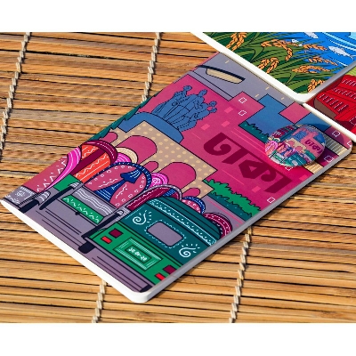 Picture of Dhaka Notebook with Badge (SN202008122)