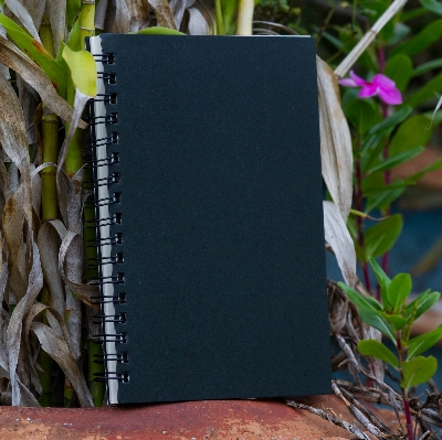 Picture of Executive Series Black Spiral Compress Notebook