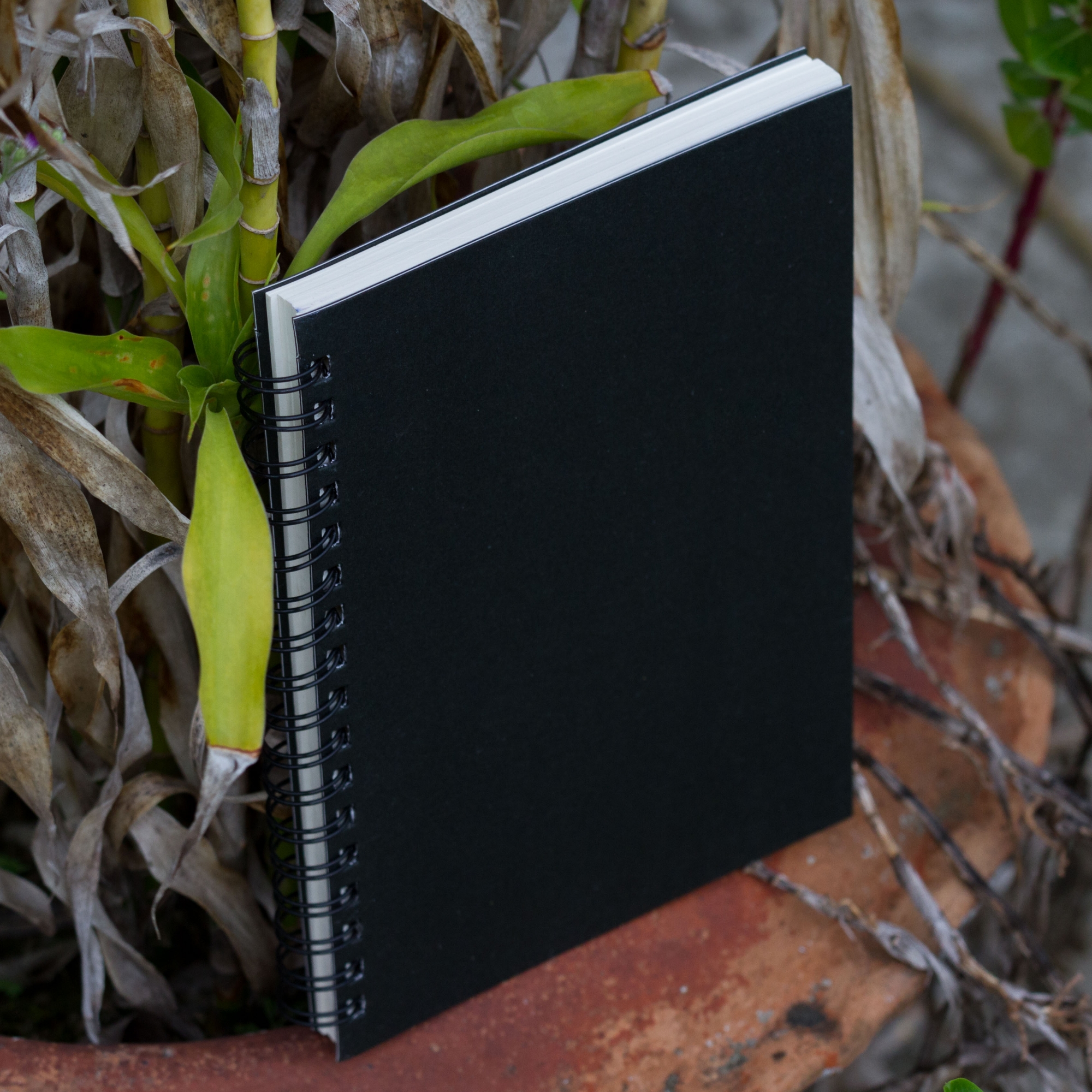 Picture of Executive Series Black Spiral Compress Notebook