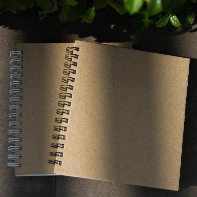 Picture of Artist Notebook Black & White Spiral 2-Pack