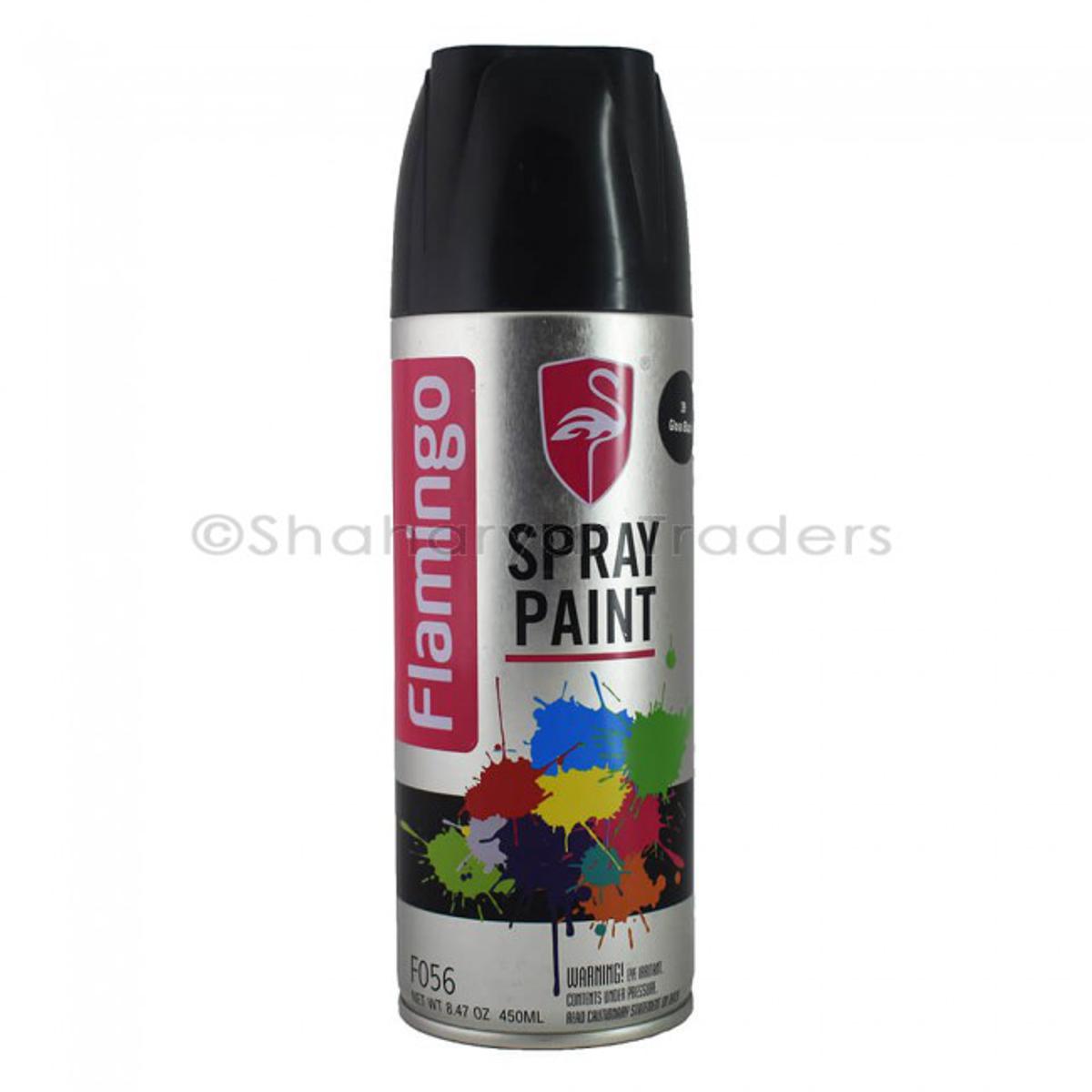 Picture of Flamingo Spray Paint - Mat Black (original)