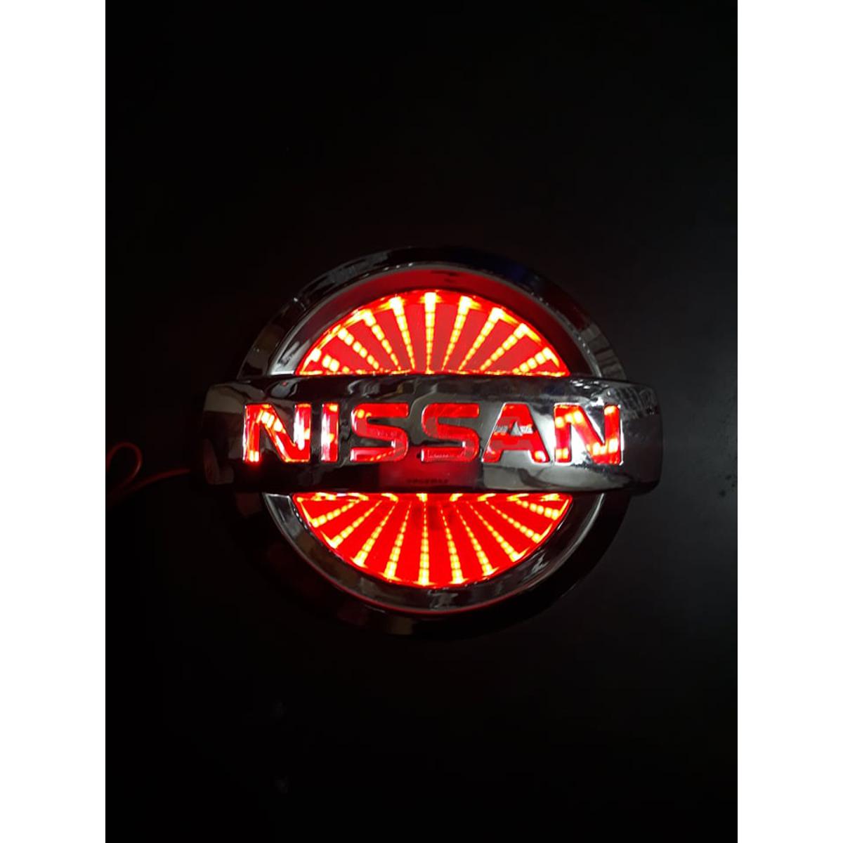 Picture of Led Nissan Logo Badge Light Car Trunk Emblem Sticker Lamp