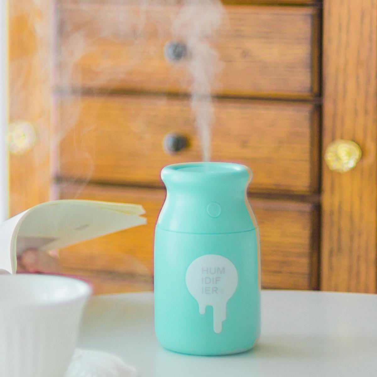 Picture of Milk Bottle Style Humidifier Car USB Air Humidifier Creative, Multi-Color Airfreshner