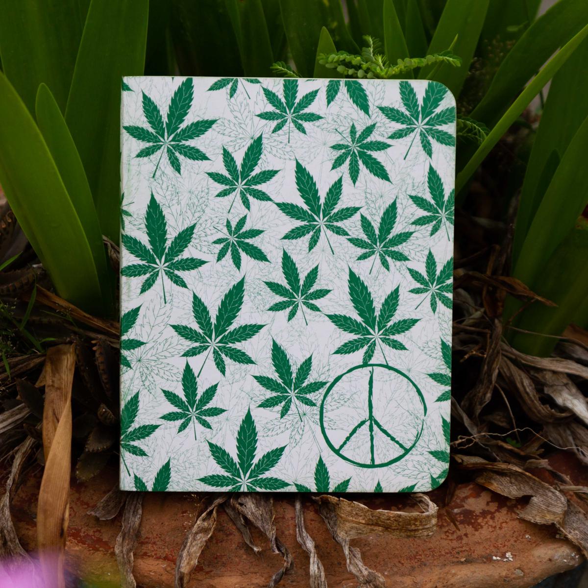 Picture of Leaf Series White Leaf Notebook (SN20201125)