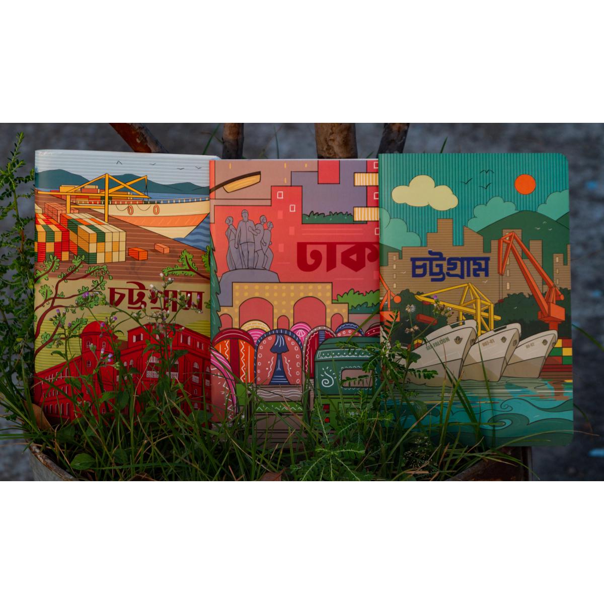Picture of Dhaka & Chattogram Notebook (SN202008122, SN202130128 & SN202130128) 3-Pack