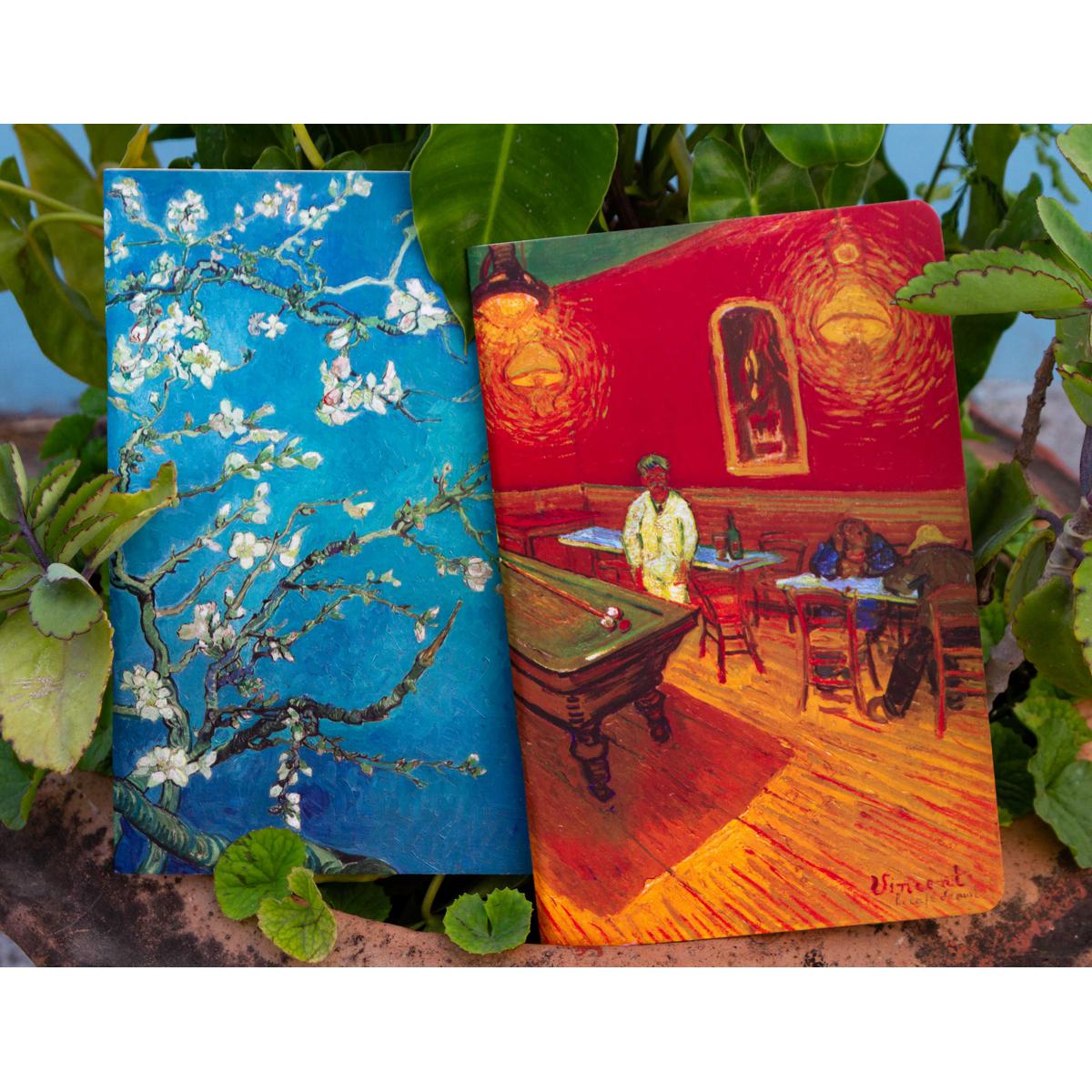Picture of Almond Blossoms & Night Cafe Notebook (SN202130133 & SN201909119) 2-Pack