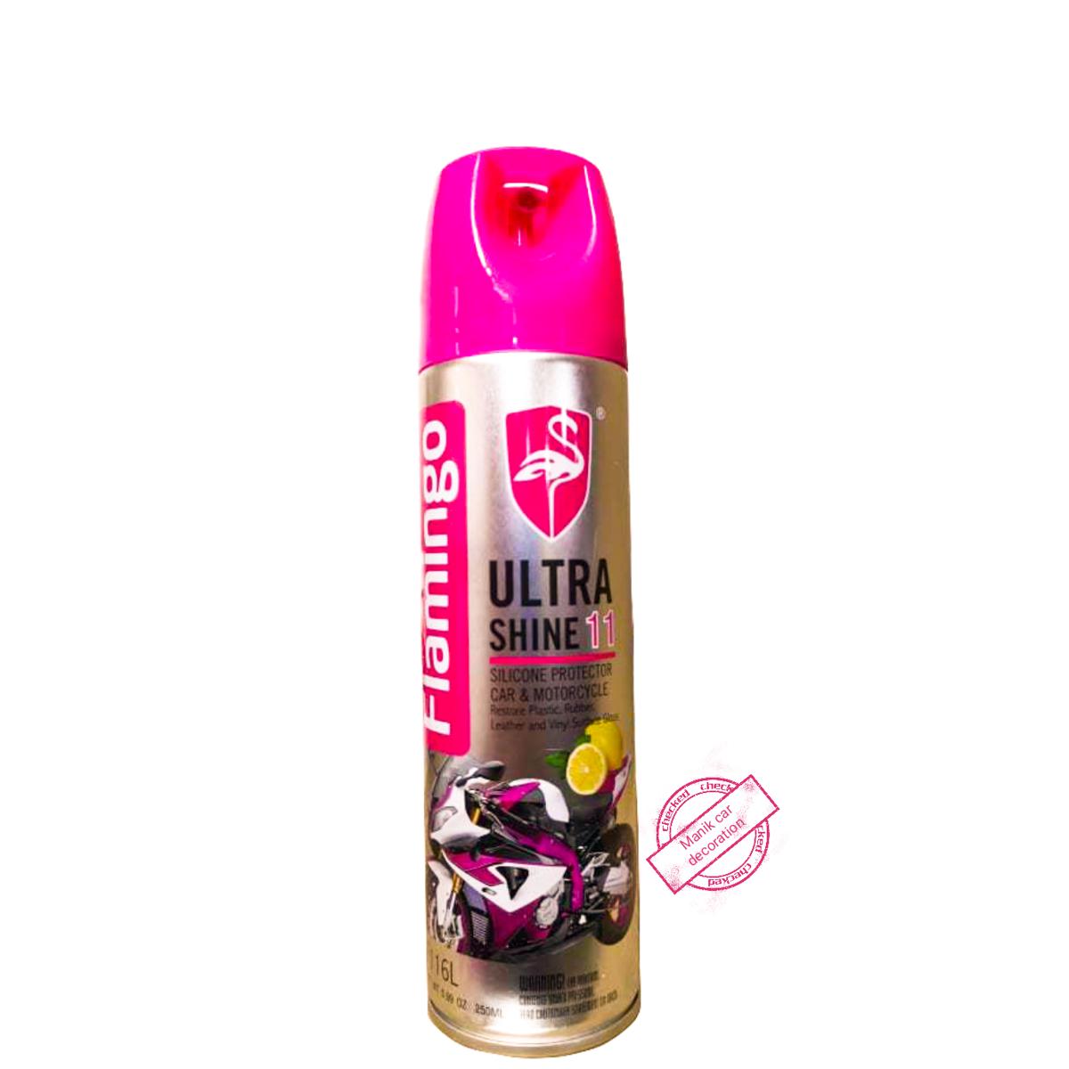 Picture of Flamingo Ultra Shine Silicone Protector Car & Motorbike-450ml