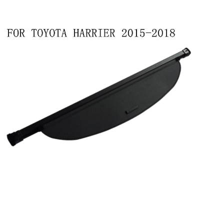 Picture of Car Rear Trunk Security Shield Cargo Cover For 15-18 TOYOTA HARRIER 2015 2016 2017 2018 black