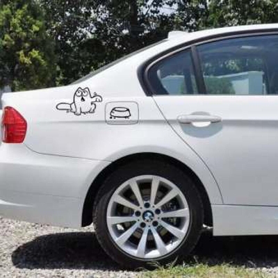 Picture of Most-selling car stickers creative fuel tank stickers cute animal car stickers -fuel tank stickers