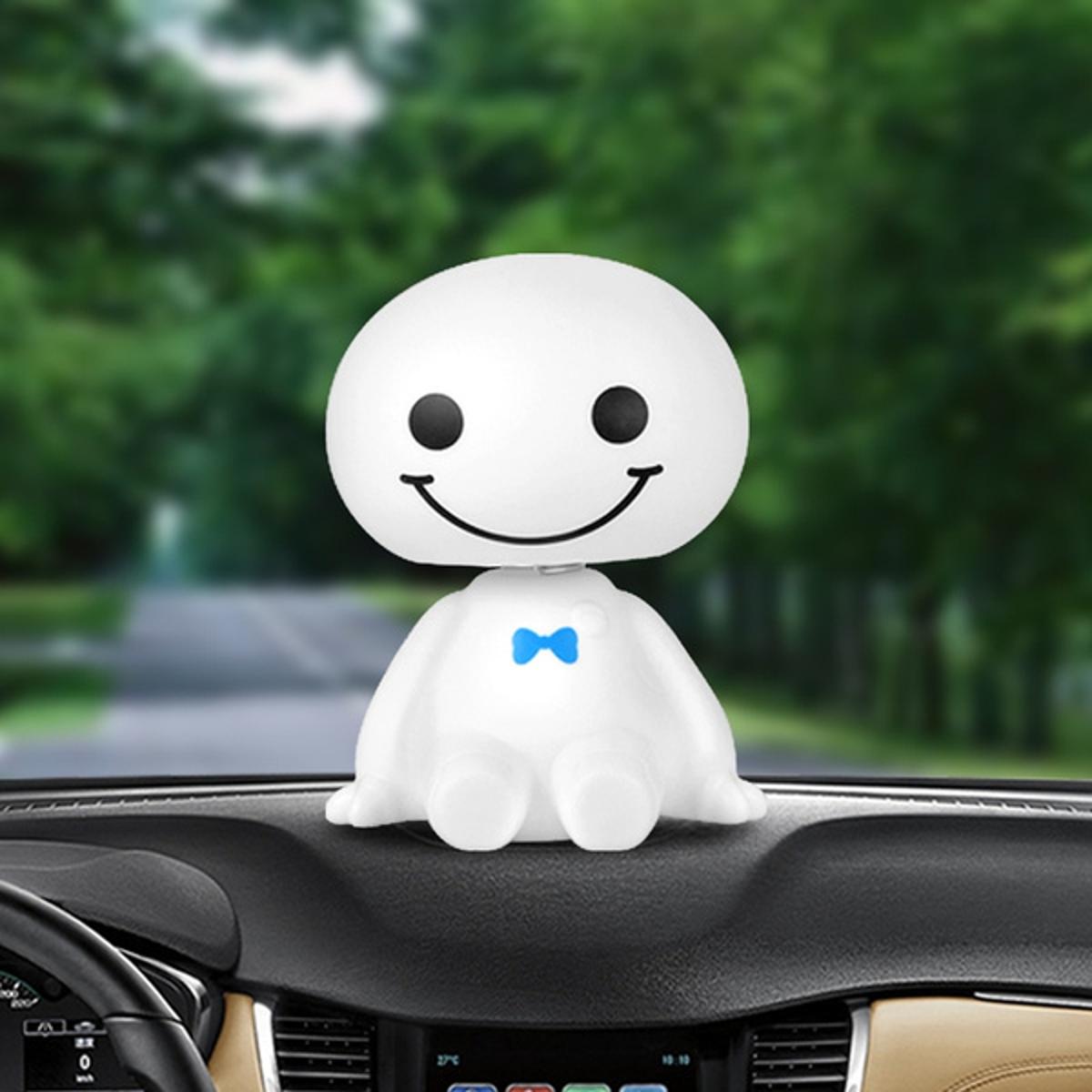 Picture of Car Interior Dashboard Bobble Head Cute Shaking Head Doll Automotive Decoration Car Interior Ornament- 1pair