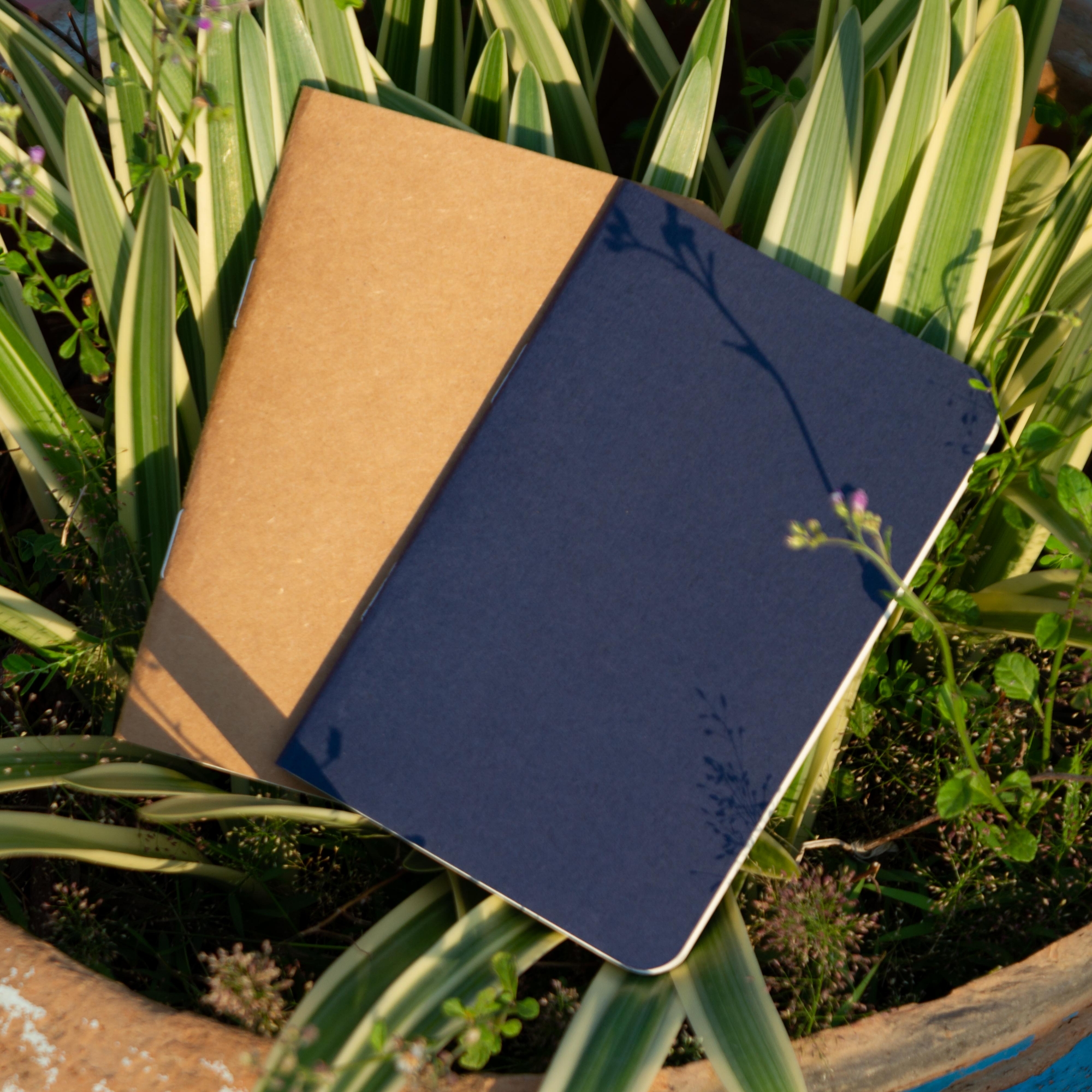 Picture of Pocket Book Blue & Kraft Notebook 2-Pack