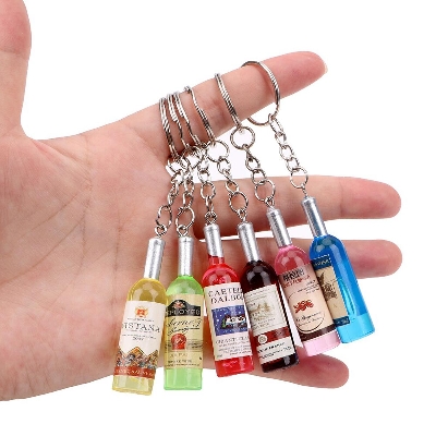 Picture of trendy Car Keychain Auto Key Rings - Key Chains (random color)- 1 pcs