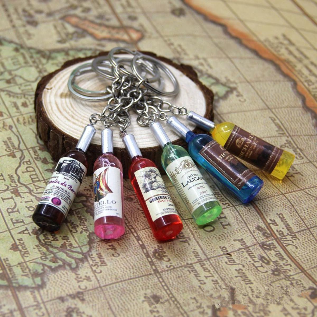 Picture of Valentines Gift Keyring Bottle Key Chains 2021 New Keychain Key Rings- 1pcs