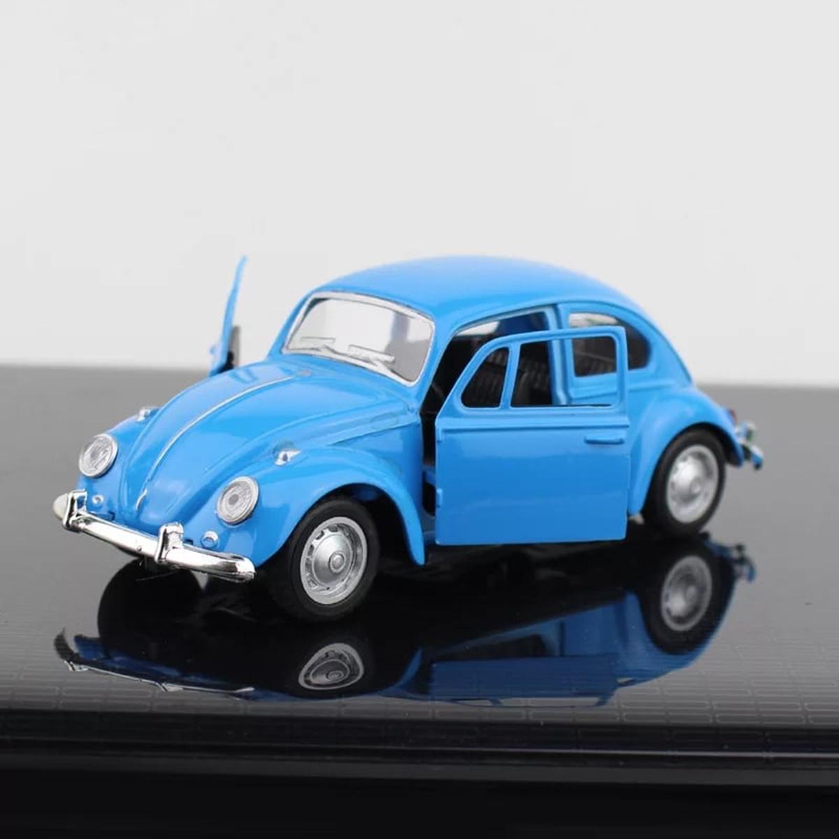 Picture of Beetle car model retro classic car car decoration 1:32 pull back car alloy car toy