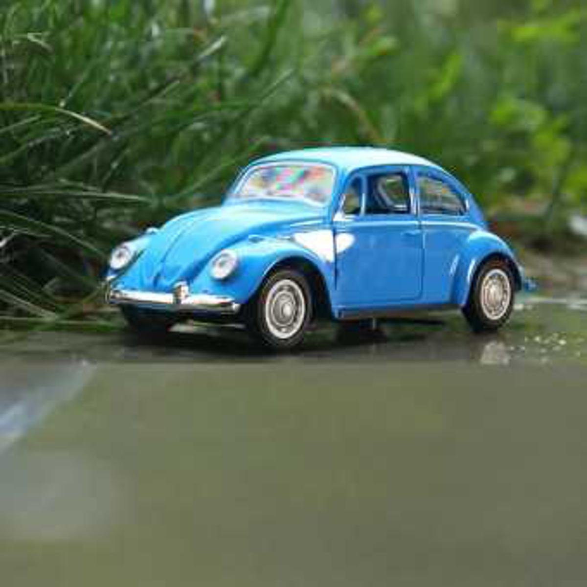 Picture of Double door beetle retro classic car model pull back alloy car