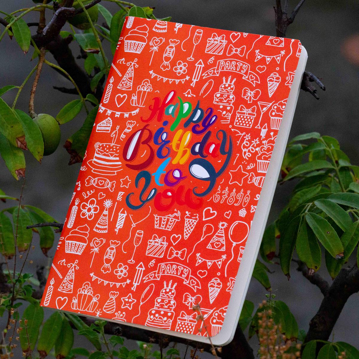Picture of Happy Birthday Notebook (SN20191211)