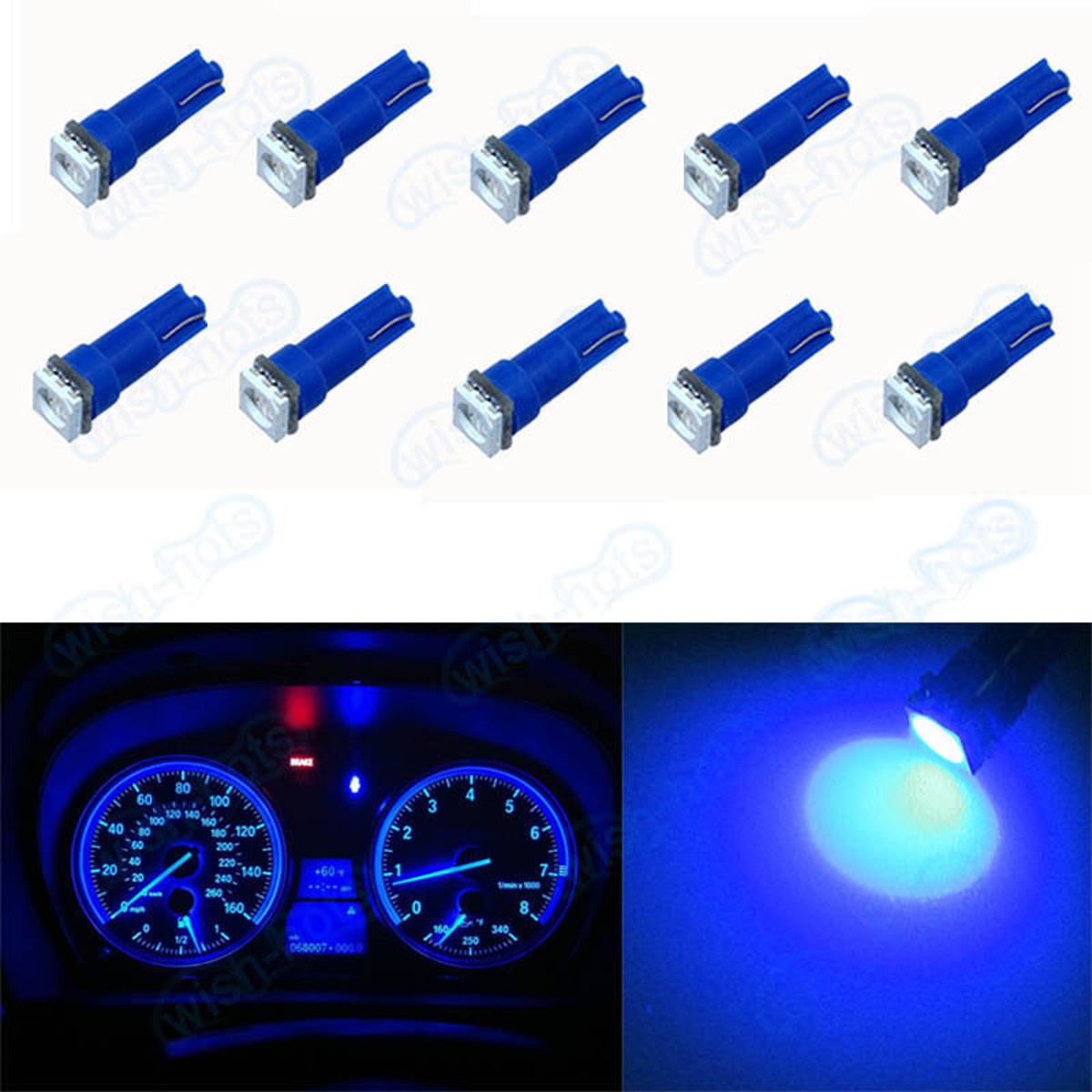 Picture of 10 Pcs LED Dashboard Light Color Blue