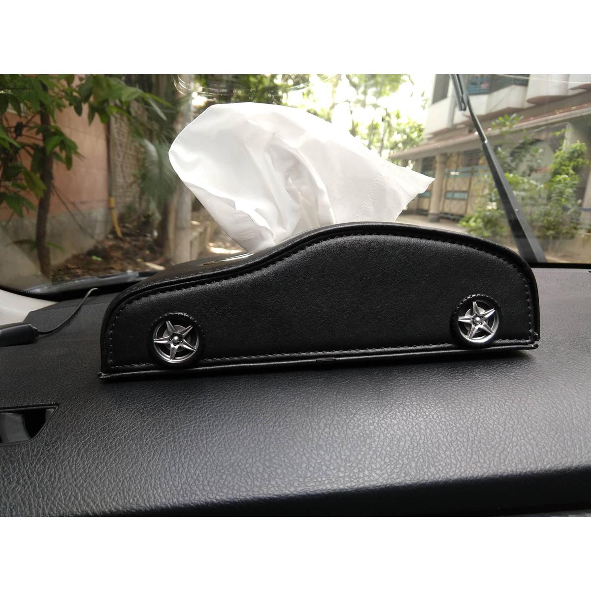 Picture of Unique creative car shape leather tissue box