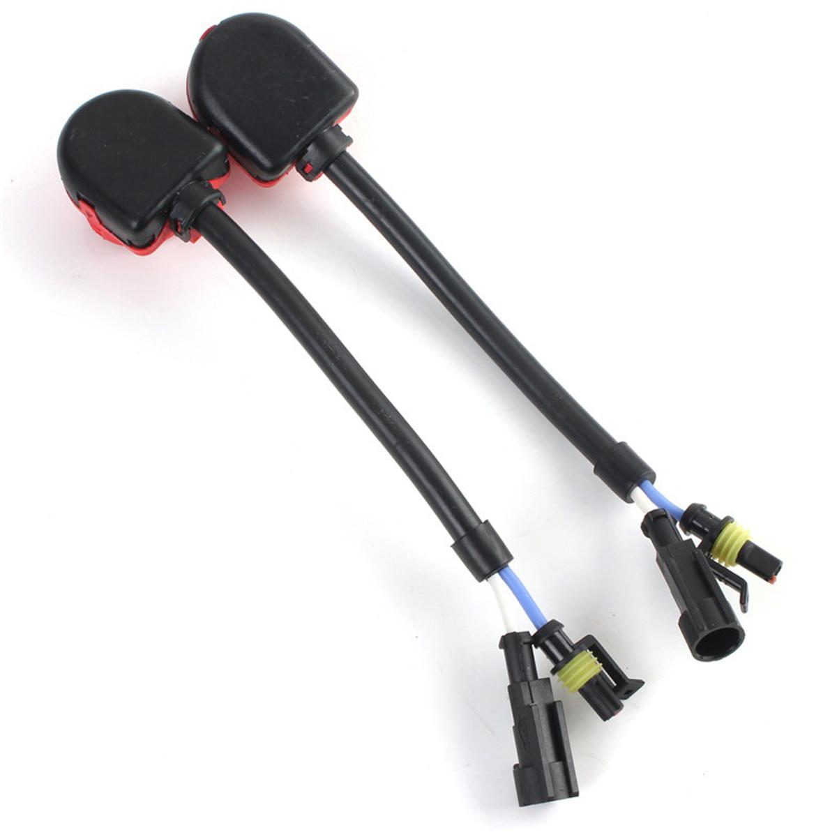Picture of 2PCS D2S D2C C2R D4S D4C D4R XENON HID BULB SOCKET CABLE ADAPTOR
