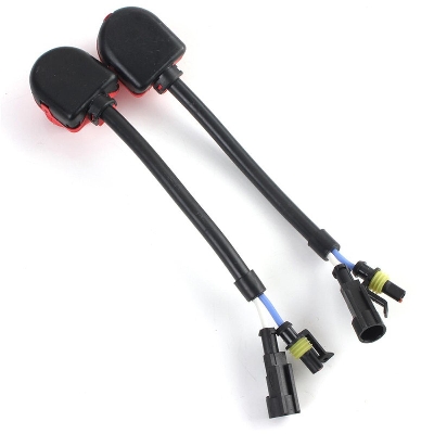 Picture of 2PCS D2S D2C C2R D4S D4C D4R XENON HID BULB SOCKET CABLE ADAPTOR