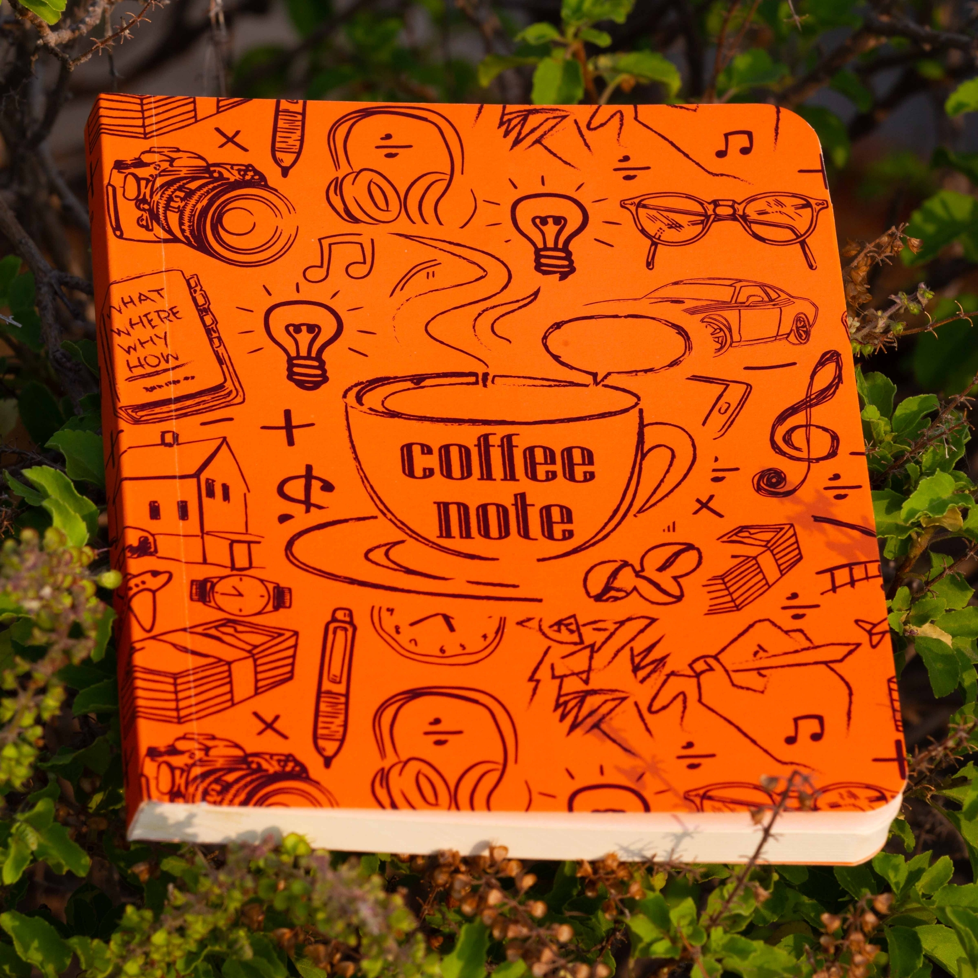 Picture of Coffee Note Series Orange Notebook (SN20218147)