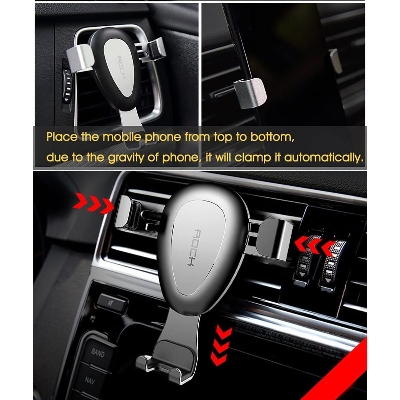Picture of Gravity Car Phone Holder for car Air Vent Outlet Universal Stand
