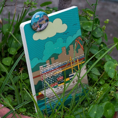 Picture of Work Size Chattogram(Ocean) with Badge Notebook (SN202130128)