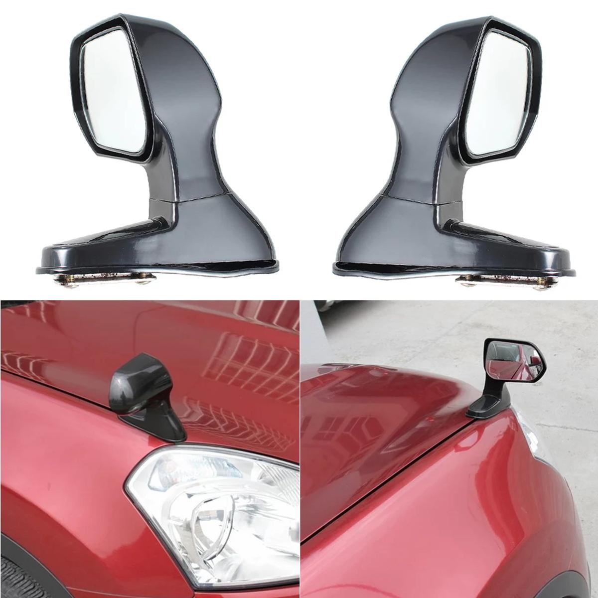 Picture of 2pcs Vehicle Universal Car Blind Spot Mirror Square SideView Flat Mirror Wide Angle Rear Mirrors Side RearView Mirror