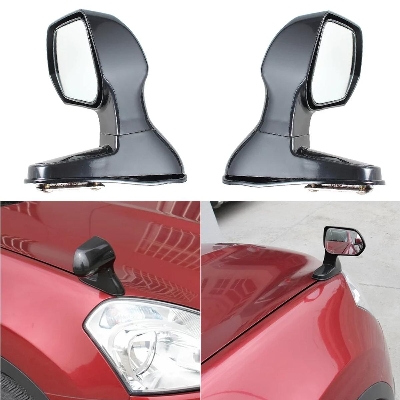 Picture of 2pcs Vehicle Universal Car Blind Spot Mirror Square SideView Flat Mirror Wide Angle Rear Mirrors Side RearView Mirror