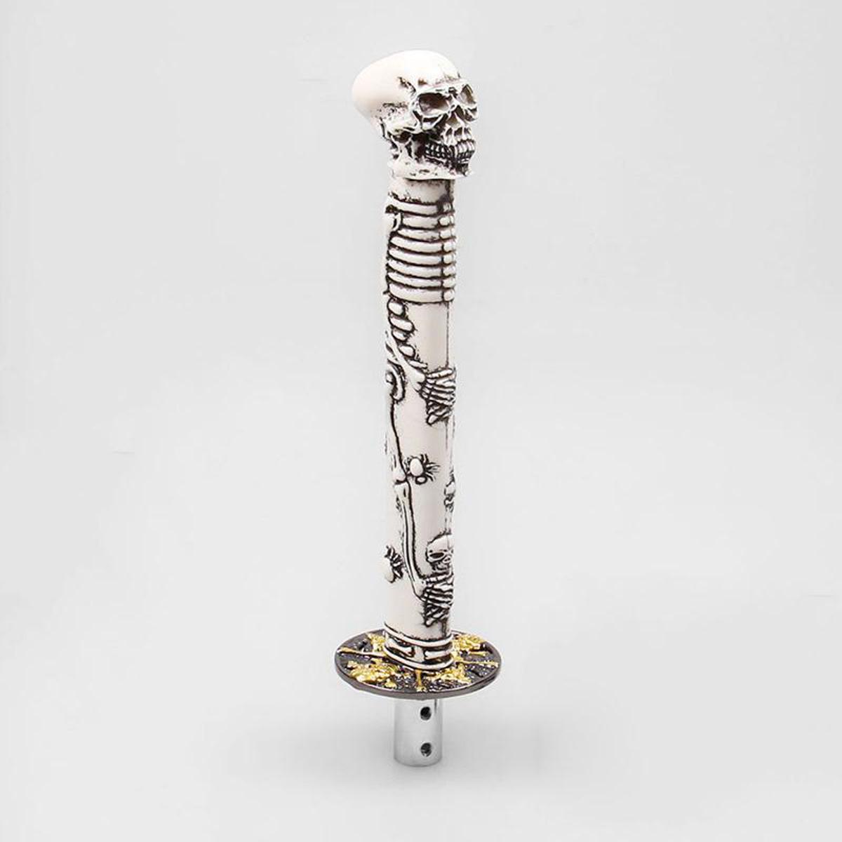 Picture of Fashion Personality Car Universal Manual Warrior Gear Shift Knob Knife Handle Gear Shift Knob Skeleton Gear Lever Stick Handball