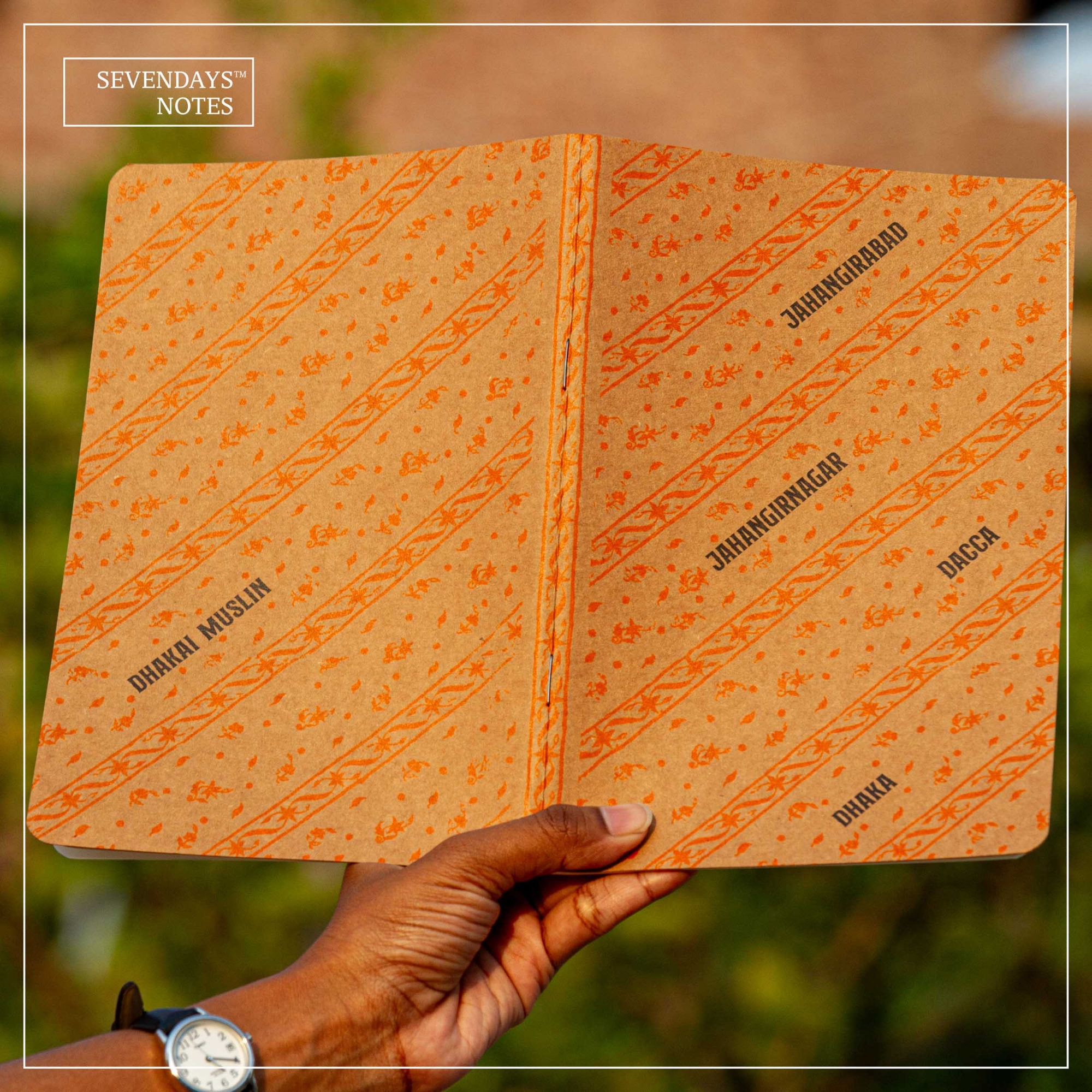 Picture of Dhakai Muslin Notebook (SN202403387) 5-Pack