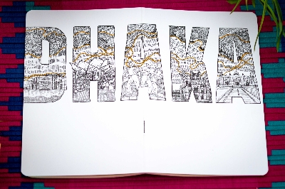 Picture of Dhaka (Yellow Line) Notebook (SN202404387)
