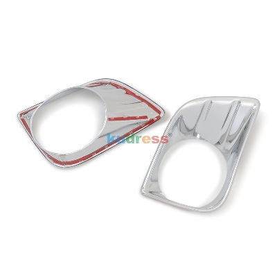 Picture of For Toyota Prado J150 J 150 2010 2011 2012 2013 Chrome Car Front Fog Light Cover Trim Head Foglight Lamp Frame Covers Stickers